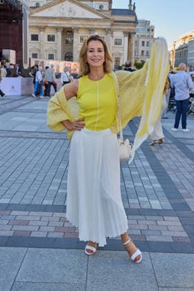 Bettina Cramer - Eroeffnung des Classic Open Air auf dem Gendarmenmarkt in Berlin am 09.07.2026. Classic Open Air 2026 *** Bettina Cramer: Opening of the Classic Open Air at the Gendarmenmarkt in Berlin on July 9, 2026 Classic Open Air 2026