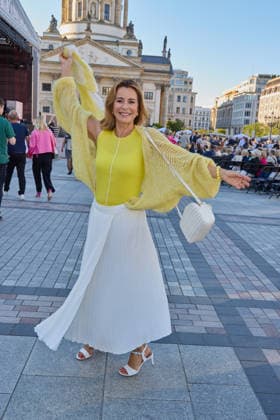 Bettina Cramer - Eroeffnung des Classic Open Air auf dem Gendarmenmarkt in Berlin am 09.07.2026. Classic Open Air 2026 *** Bettina Cramer: Opening of the Classic Open Air at the Gendarmenmarkt in Berlin on July 9, 2026 Classic Open Air 2026