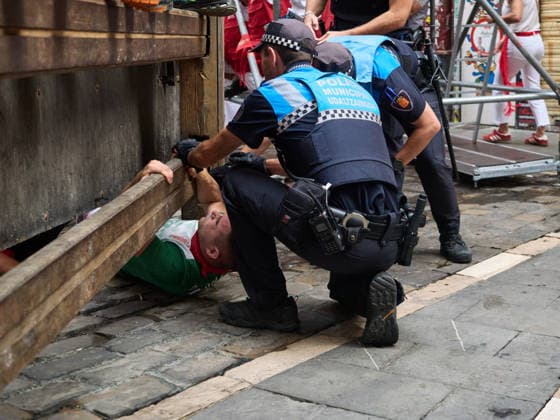 Fourth bull run of the 2026 San Fermín Festival, featuring bulls from the Álvaro Núnez ranch; a person was injured during the fourth bull run of the 2026 San Fermín Festival on July 10, 2026, in Pamplona, Navarre, Spain. This year, bulls from the Álvaro Núnez ranch are featured in the fourth running of the San Fermín Festival in Spain.  Copyright: xEduardoxSanzx 7656833