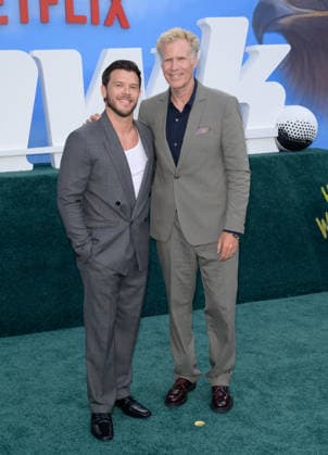 The Hawk Premiere - Los Angeles, USA LOS ANGELES, USA. July 09, 2026: Jimmy Tatro & Will Ferrell at the premiere for The Hawk at the Directors Village in Westwood. Los Angeles CA USA  Copyright: xPaulxSmith Featureflashx