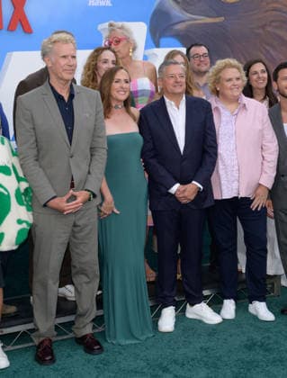 The Hawk Premiere - Los Angeles, USA LOS ANGELES, USA. July 09, 2026: Will Ferrell, Molly Shannon, Ted Sarandos & Fortune Feimster at the premiere for The Hawk at the Directors Village in Westwood. Los Angeles CA USA  Copyright: xPaulxSmith Featureflashx
