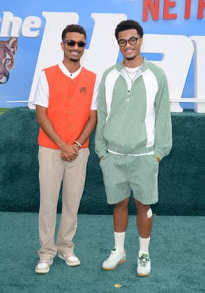 The Hawk Premiere - Los Angeles, USA LOS ANGELES, USA. July 09, 2026: Timothy Tillman & Malik Tillman at the premiere for The Hawk at the Directors Village in Westwood. Los Angeles CA USA  Copyright: xPaulxSmith Featureflashx