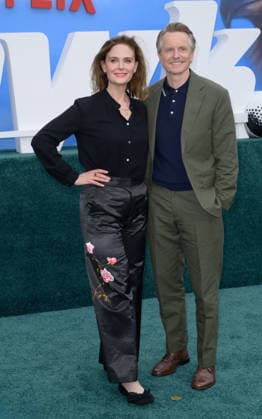 The Hawk Premiere - Los Angeles, USA LOS ANGELES, USA. July 09, 2026: Emily Deschanel & David Hornsby at the premiere for The Hawk at the Directors Village in Westwood. Los Angeles CA USA  Copyright: xPaulxSmith Featureflashx