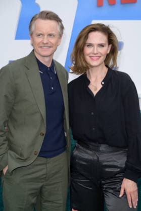 The Hawk Premiere - Los Angeles, USA LOS ANGELES, USA. July 09, 2026: Emily Deschanel & David Hornsby at the premiere for The Hawk at the Directors Village in Westwood. Los Angeles CA USA  Copyright: xPaulxSmith Featureflashx