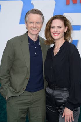 The Hawk Premiere - Los Angeles, USA LOS ANGELES, USA. July 09, 2026: Emily Deschanel & David Hornsby at the premiere for The Hawk at the Directors Village in Westwood. Los Angeles CA USA  Copyright: xPaulxSmith Featureflashx