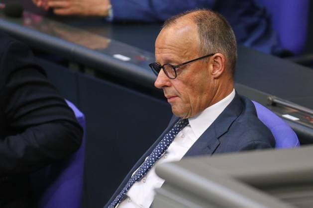 Berlin, Deutschland, 10.07.2026: Deutscher Bundestag: 90. Bundestagssitzung: Bundeskanzler Friedrich Merz (CDU) *** Berlin, Germany, July 10, 2026 German Bundestag 90th Session of the Bundestag Chancellor Friedrich Merz, CDU Copyright: xdtsxNachrichtenagenturx dts_126905