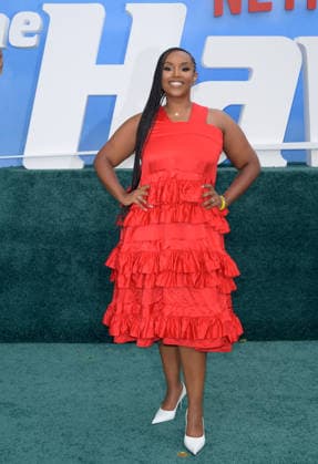 LOS ANGELES, USA, July 9, 2026: Aida Osman at the premiere of *The Hawk* at the Directors Village in Westwood. Photo by Paul Smith, Featureflash 458094, July 9, 2026, CA, Los Angeles  Copyright: xPaulxSmithx xFeaturesxFlashx xStarfacex STAR_458094_086