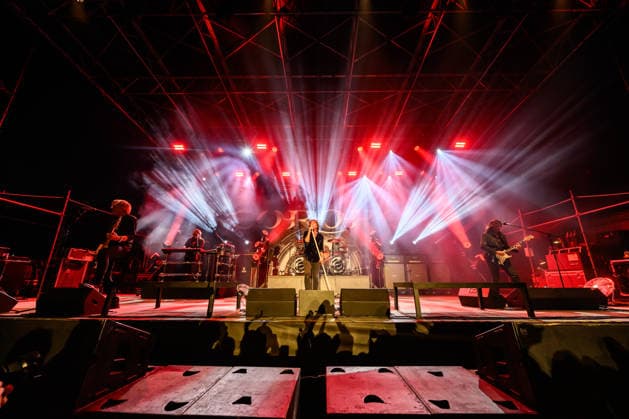 July 9, 2026, Forte Dei Marmi, Lucca, Italy: The rock band Europe performs in concert on the stage of the Villa Bertelli Festival with their Tour 2025 , Forte dei Marmi, 09 07 2026 Forte Dei Marmi Italy  - ZUMAa289 20260709_zia_a289_350 Copyright: xStefanoxDallexLuchex xAgfx
