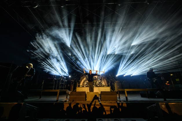 July 9, 2026, Forte Dei Marmi, Lucca, Italy: The rock band Europe performs in concert on the stage of the Villa Bertelli Festival with their Tour 2025 , Forte dei Marmi, 09 07 2026 Forte Dei Marmi Italy  - ZUMAa289 20260709_zia_a289_354 Copyright: xStefanoxDallexLuchex xAgfx