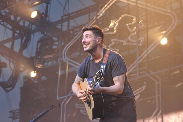 09.07.2026, Mumford & Sons Saenger, Sänger Marcus Mumford, im Konzert live in der Waldbühne, Berlin, Musik, Berlin *** July 9, 2026, Mumford & Sons singer Marcus Mumford, live in concert at the Waldbühne, Berlin, music, Berlin