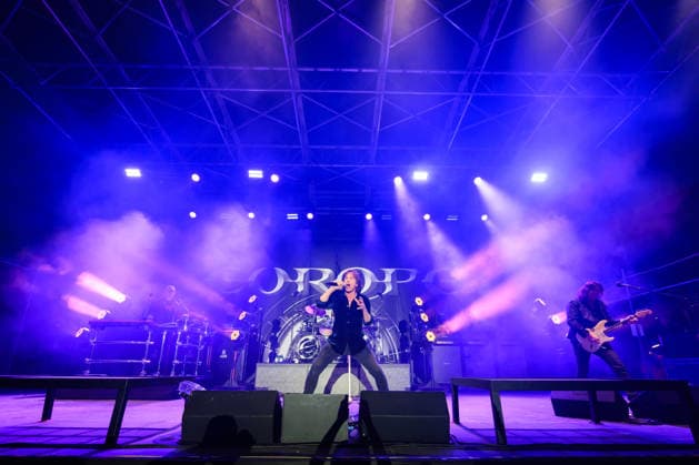 July 9, 2026, Forte Dei Marmi, Lucca, Italy: The rock band Europe performs in concert on the stage of the Villa Bertelli Festival with their Tour 2025 , Forte dei Marmi, 09 07 2026 Forte Dei Marmi Italy  - ZUMAa289 20260709_zia_a289_378 Copyright: xStefanoxDallexLuchex xAgfx