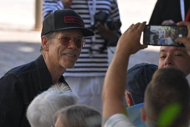 The 60th Karlovy Vary International Film Festival continued on July 10, 2026, in Karlovy Vary, Czech Republic. American actor Kevin Bacon arrives at the festival. (CTKxPhoto SlavomirxKubes) CTKPhotoP2026071003108  CTKPhotoP2026071003108