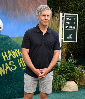 Cast member Chris Parnell attends the premiere of the Netflix sport comedy TV series The Hawk at the Directors Village in the Westwood section of Los Angeles on Thursday, July 9, 2026. Storyline Follows Lonnie Hawkins, 2004 s top golfer, as he struggles to recapture his magic late in his career, refusing to believe he s anything other than one stroke away from golf s greatest comeback.  LAP2026070957 JIMxRUYMEN