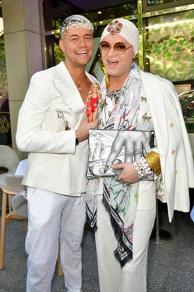 Marcell Damaschke und Julian F.M. Stoeckel bei der Sommerparty La Grande Bellezza im Restaurant Casa Bellucci. Berlin, 09.07.2026 *** Marcell Damaschke and Julian F. M. Stoeckel at the La Grande Bellezza summer party at Casa Bellucci restaurant in Berlin, July 9, 2026 Foto:xM.xBehrensx xFuturexImagex bellucci_6721