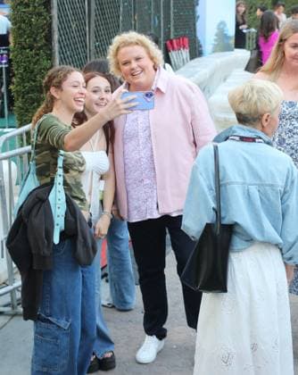 Arrivals outside The Hawk premiere at Village Theatre in Westwood Featuring: Fortune Feimster Where: Los Angeles, California, United States When: 09 Jul 2026 Credit: H2Y INSTARimages EDITORIAL USE ONLY. NOT FOR USE BY NEWSPAPERS BASED IN THE UK. Copyright: xx instar55842082