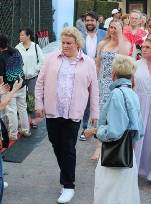 Arrivals outside The Hawk premiere at Village Theatre in Westwood Featuring: Fortune Feimster Where: Los Angeles, California, United States When: 09 Jul 2026 Credit: H2Y INSTARimages EDITORIAL USE ONLY. NOT FOR USE BY NEWSPAPERS BASED IN THE UK. Copyright: xx instar55842081