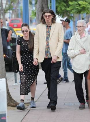 Arrivals outside The Hawk premiere at Village Theatre in Westwood Featuring: Matty Cardarople, Lauren Cardarople Where: Los Angeles, California, United States When: 09 Jul 2026 Credit: H2Y INSTARimages EDITORIAL USE ONLY. NOT FOR USE BY NEWSPAPERS BASED IN THE UK. Copyright: xx instar55842097