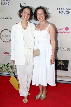 Jeannine Gaspar und Maike von Bremen bei der Sommerparty La Grande Bellezza im Restaurant Casa Bellucci. Berlin, 09.07.2026 *** Jeannine Gaspar and Maike von Bremen at the La Grande Bellezza summer party at Casa Bellucci restaurant in Berlin, July 9, 2026 Foto:xAgenturxWehnertx xGränzdörferx xFuturexImagex bellucci_6802