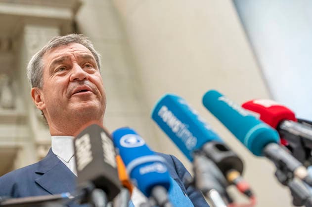 Markus Söder EUR, Deutschland, Berlin, 10.07.2026: 1067. Sitzung des Bundesrat. Ministerpräsident des Freistaates Bayern - Markus Söder (CSU *** Markus Söder, EUR, Germany, Berlin, July 10, 2026, 1067th Session of the Bundesrat; Markus Söder, Minister-President of the Free State of Bavaria, CSU