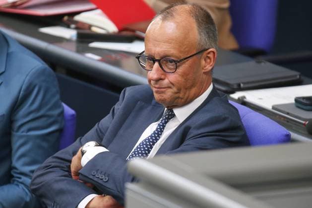 Berlin, Deutschland, 10.07.2026: Deutscher Bundestag: 90. Bundestagssitzung: Friedrich Merz *** Berlin, Germany, July 10, 2026 German Bundestag 90th Session of the Bundestag Friedrich Merz Copyright: xdtsxNachrichtenagenturx dts_126963