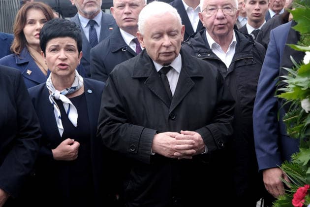 RECORD DATE NOT STATED Warszawa Plac Pilsudskiego 10.07.2026 195. miesiecznica katastrofy smolenskiej - Warsaw - Smolensk plane crash 195th monthy anniversary N Z Jaroslaw Kaczynski FOT. TEDI NEWSPIX.PL NEWSPIX.PL --- newspix.pl 