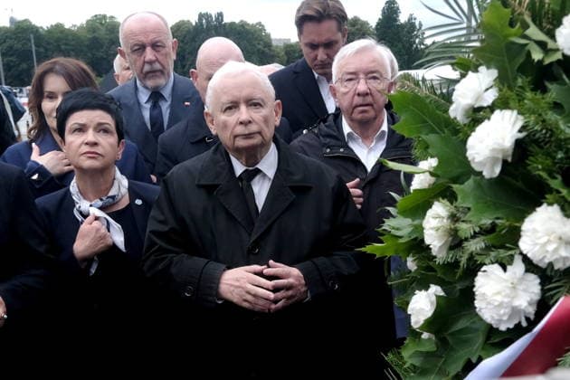 News Bilder des Tages RECORD DATE NOT STATED Warszawa Plac Pilsudskiego 10.07.2026 195. miesiecznica katastrofy smolenskiej - Warsaw - Smolensk plane crash 195th monthy anniversary N Z Jaroslaw Kaczynski FOT. TEDI NEWSPIX.PL NEWSPIX.PL --- newspix.pl 