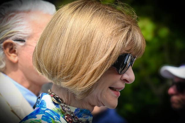 Tennis - Wimbledon 2026 - ITF - The Championships - 10 07 2026 - Tennis - Wimbledon 2026 - ITF - The Championships - 10 07 2026 - Arrivee de Anna Wintour au Aeltc Wimbledon London  Copyright: xChryslenexCaillaud Psnewzx