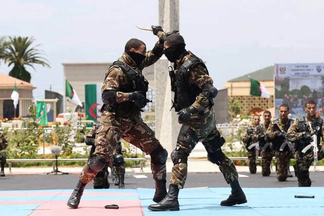 RECORD DATE NOT STATED Military Parade At Academy Graduation - Cherchell A military parade takes place during the 2026 graduation ceremony at the Houari-Boumediene Military Academy in Cherchell, Algeria on July 9, 2026, named after the late President Liamine Zeroual. Photo by Presidence Algreienne via APP ABACAPRESS.COM Cherchell Algeria  Copyright: xAPP ABACAx