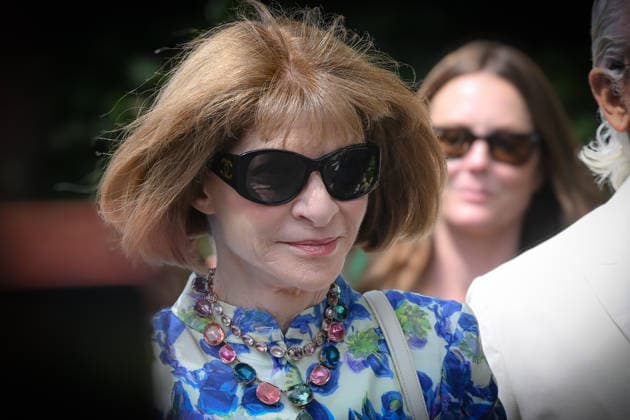 Tennis - Wimbledon 2026 - ITF - The Championships - 10 07 2026 - Tennis - Wimbledon 2026 - ITF - The Championships - 10 07 2026 - Arrivee de Anna Wintour au Aeltc Wimbledon London  Copyright: xChryslenexCaillaud Psnewzx