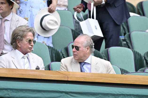 Tennis - Wimbledon 2026 - ITF - The Championships - 10 07 2026 - Tennis - Wimbledon 2026 - ITF - The Championships - 10 07 2026 - Vicomte Lynley dans la Royal Box - Angleterre London  Copyright: xChryslenexCaillaud Psnewzx