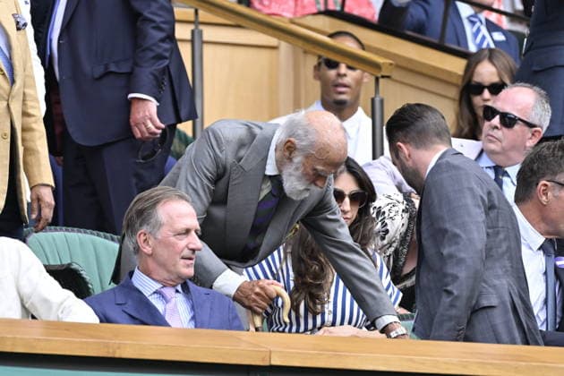 Tennis - Wimbledon 2026 - ITF - The Championships - 10 07 2026 - Tennis - Wimbledon 2026 - ITF - The Championships - 10 07 2026 - Le prince de Kent dans la Royal Box - Angleterre London  Copyright: xChryslenexCaillaud Psnewzx