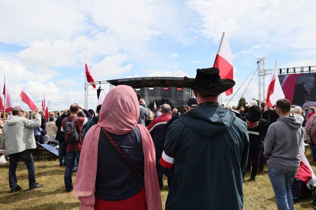 The 85th anniversary of the Jedwabne massacre Photo: Anita Walczewska East News, The 85th anniversary of the Jedwabne massacre, at 10 July 2026 in northeastern Poland. A tragedy took place on 1941 during the German occupation of Poland. Alternative commemorations were organized by the Movement for the Defense of Poles association and Grzegorz Braun?s Confederation of the Polish Crown, which questions the involvement of Poles in the pogrom. EN_01680706_0130 