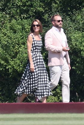 . 10 07 2026. Windsor United Kingdom. Prince William and Kate Middleton, the Prince and Princess of Wales, at a charity polo match at Guards Polo Club in Windsor, United Kingdom.  xStephenxLockx xi-Imagesx IIM-26898-0001