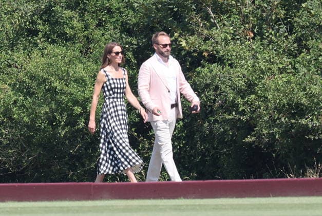 . 10 07 2026. Windsor United Kingdom. Prince William and Kate Middleton, the Prince and Princess of Wales, at a charity polo match at Guards Polo Club in Windsor, United Kingdom.  xStephenxLockx xi-Imagesx IIM-26898-0004
