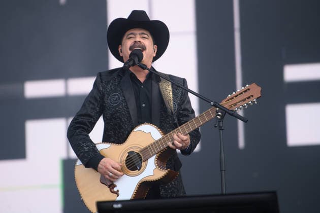 Los Tucanes de Tijuana Performs at BST Hyde Park, London, UK - Fri 10 Jul 2026 Mario Quintero Lara of Mexican band Los Tucanes de Tijuana performs on the Great Oak Stage at BST Hyde Park Festival in Hyde Park in London, England, UK on Friday 10 July 2026., Credit:Justin Ng Avalon UK, England, London, Hyde Park  Copyright: xJustinxNgx xAvalonx 1115727842