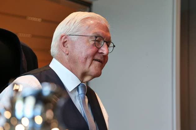 Berlin, Deutschland, 10.07.2026: Spreebogen: Bundespräsident Frank-Walter Steinmeier nimmt Amtsgeschäfte am Spreebogen auf: Erster Tag in seinem neuen Amtszimmer *** Berlin, Germany, July 10, 2026, Spreebogen: Federal President Frank Walter Steinmeier Begins Official Duties at the Spreebogen; First Day in His New Office Copyright: xdtsxNachrichtenagenturx dts_127013