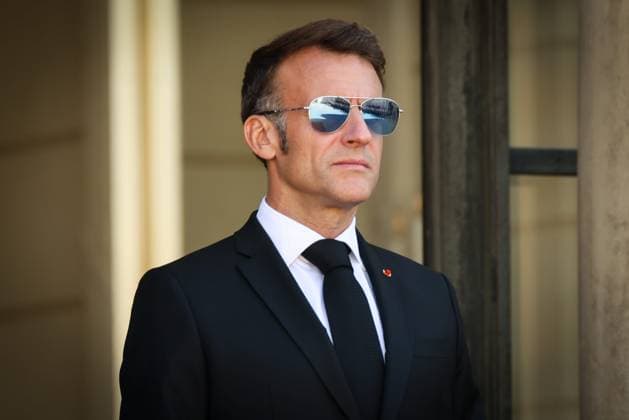 THE PRESIDENT OF THE REPUBLIC OF SOUTH AFRICA AT THE ÉLYSÉE PALACE Thomas Padilla MAXPPP Paris, FRANCE July 10, 2026 THE PRESIDENT OF THE REPUBLIC, EMMANUEL MACRON HOSTS THE PRESIDENT OF THE REPUBLIC OF SOUTH AFRICA AT THE ÉLYSÉE PALACE French President Emmanuel Macron hosts his South African counterpart at the Élysée Palace in Paris on July 10, 2026 Paris, FRANCE  Copyright: xMAXPPPxThomasxPadillax TPA260710008 TPA260710008
