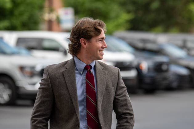 July 10, 2026, Provo, Utah, USA: KAI SCHWEMMER, a conservative activist and political director with College Republicans of America, arrives at the Fourth District Court in Provo, Utah, during the fifth day of the preliminary hearing in the Tyler Robinson case. Provo USA - ZUMAm292 20260710_znp_m292_005 Copyright: xCharlesxMcClintockxWilsonx
