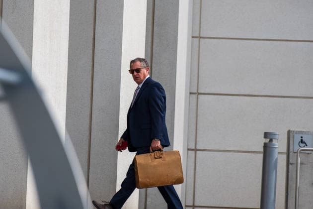 July 10, 2026, Provo, Utah, USA: RICHARD NOVAK, Tyler Robinson defense attorney, walks toward the Fourth District Court in Provo, Utah, during the fifth day of the preliminary hearing in the Tyler Robinson case. Provo USA - ZUMAm292 20260710_znp_m292_016 Copyright: xCharlesxMcClintockxWilsonx