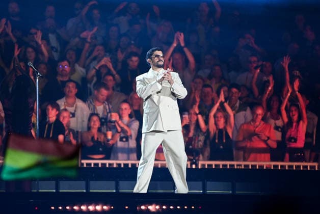 STOCKHOLM , SVERIGE 20260710 Bad Bunnys uppträder pa Strawberry Arena pa fredagen, den första av tva konserter i Stockholm. STOCKHOLM SVERIGE x62610x *** STOCKHOLM, SWEDEN 20260710 Bad Bunny will perform at Strawberry Arena on Friday, the first of two concerts in Stockholm STOCKHOLM, SWEDEN x62610x  Copyright: xAnnaxHallams TTx BAD BUNNY KONSERT STOCKHOLM CvIJ9pNdP7M