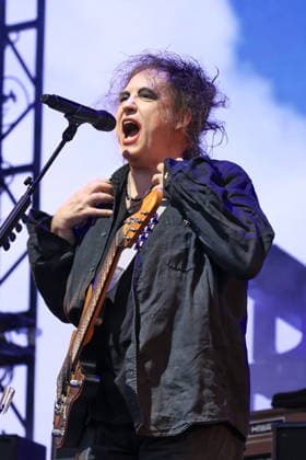 10.07.2026, The Cure, Sänger Robert Smith, im Konzert live in der Parkbühne Wuhlheide, Berlin, Berlin *** July 10, 2026, The Cure, singer Robert Smith, live in concert at the Parkbühne Wuhlheide, Berlin, Berlin