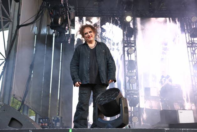 10.07.2026, The Cure, Sänger Robert Smith, im Konzert live in der Parkbühne Wuhlheide, Berlin, Berlin *** July 10, 2026, The Cure, singer Robert Smith, live in concert at the Parkbühne Wuhlheide, Berlin, Berlin