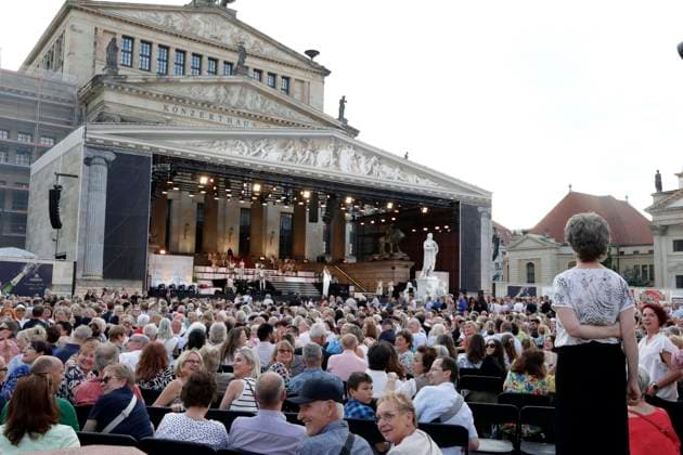 10.07.2026, Giovanni Zarrella, Sänger im Konzert bei Classic open Air 2026, in Berlin, Gendarmenmarkt, Berlin Deutschland, Germany *** July 10, 2026, Giovanni Zarrella, singer performing at Classic Open Air 2026, in Berlin, Gendarmenmarkt, Berlin, Germany