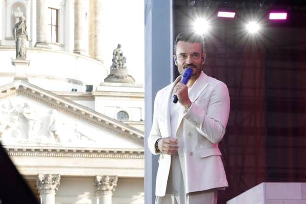 10.07.2026, Giovanni Zarrella, Sänger im Konzert bei Classic open Air 2026, in Berlin, Gendarmenmarkt, Berlin Deutschland, Germany *** July 10, 2026, Giovanni Zarrella, singer performing at Classic Open Air 2026, in Berlin, Gendarmenmarkt, Berlin, Germany