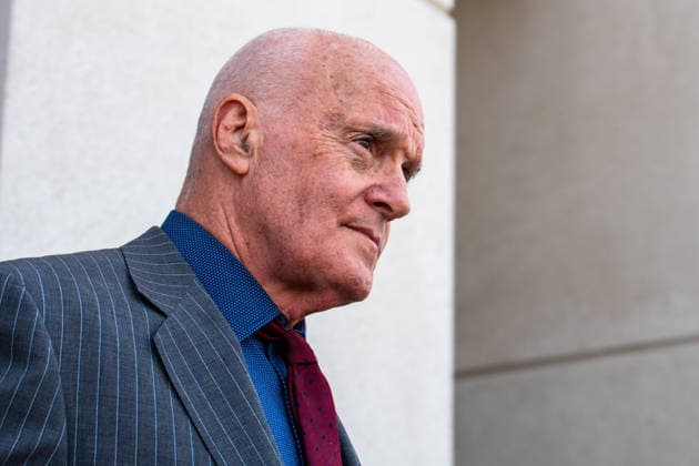 July 10, 2026, Provo, Utah, USA: ROBERT KIRK, father of conservative activist Charlie Kirk, leaves the Fourth District Court in Provo, Utah, on the final day of the preliminary hearing in the Tyler Robinson case. Provo USA  - ZUMAm292 20260710_znp_m292_047 Copyright: xCharlesxMcClintockxWilsonx