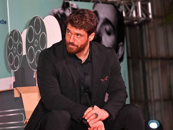 Can Yaman was a guest and awarded as Best International Social Actor at the 2026 Social Film Festival. Can Yaman seen on stage prior to receiving his Best International Social Actor award at the 2026 Social Film Festival. Vico Equense Italy Copyright: xAntoninoxD’Espositox xSOPAxImagesx DSC_6740