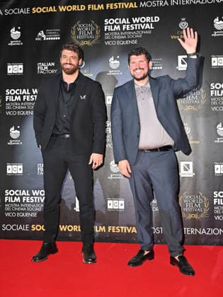 Can Yaman was a guest and awarded as Best International Social Actor at the 2026 Social Film Festival. Can Yaman and Giuseppe Alessio Nuzzo on the Red Carpet at the 2026 Social Film Festival. Vico Equense Italy Copyright: xAntoninoxD’Espositox xSOPAxImagesx DSC_6661