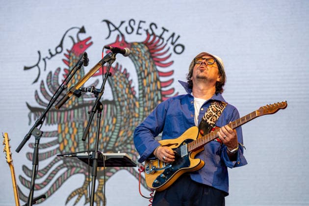 Pohoda Festival 2026 at Airport Trencin, Slovakia - 10 Jul 2026 Adrian Quesada performs live on the stage during the Pohoda Festival 2026 at Airport Trencin. Pohoda festival the biggest open-air summer music festival in Slovakia, celebrates 30th anniversary. Trencin Slovakia Copyright: xTomasxTkacikx xSOPAxImagesx 20260710-Pohoda-day3-15