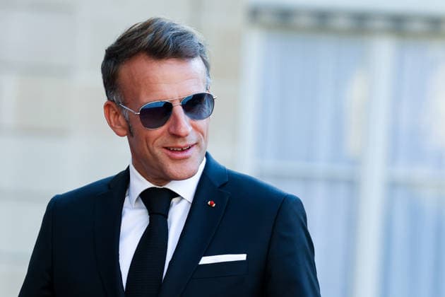 French President Emmanuel Macron poses at the Élysée Palace on July 10, 2026, in Paris, France 458119 2026 07 10  Copyright: xLionelxGuericolasx xStarfacex STAR_458119_060