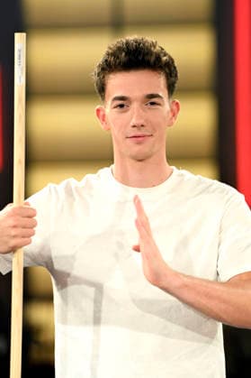Sascha Wenk Shaolin Kid bei der Aufzeichnung der WDR-Talkshow Kölner Treff im WDR Studio BS 3. Köln, 10.07.2026 *** Sascha Wenk, Shaolin Kid, during the taping of the WDR talk show Kölner Treff at WDR Studio BS 3 in Cologne, July 10, 2026 Foto:xC.xAdolph xFuturexImagex koelner_treff1007_6783